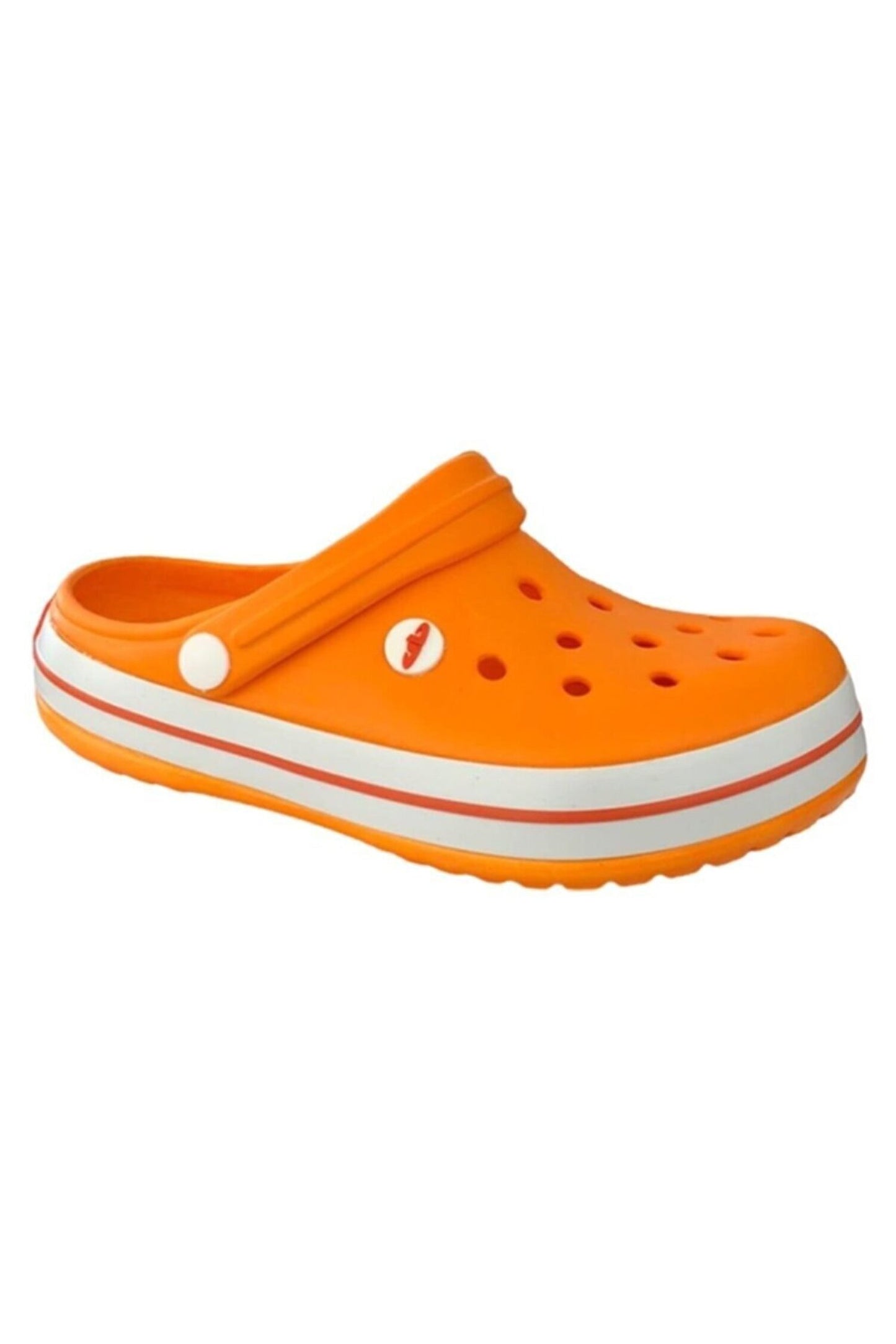 Saboti Medicali tip Crocs Ortopedic, Portocaliu, Unisex