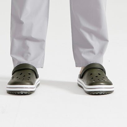 Saboti Medicali tip Crocs Ortopedic, Verde Kaki, Unisex