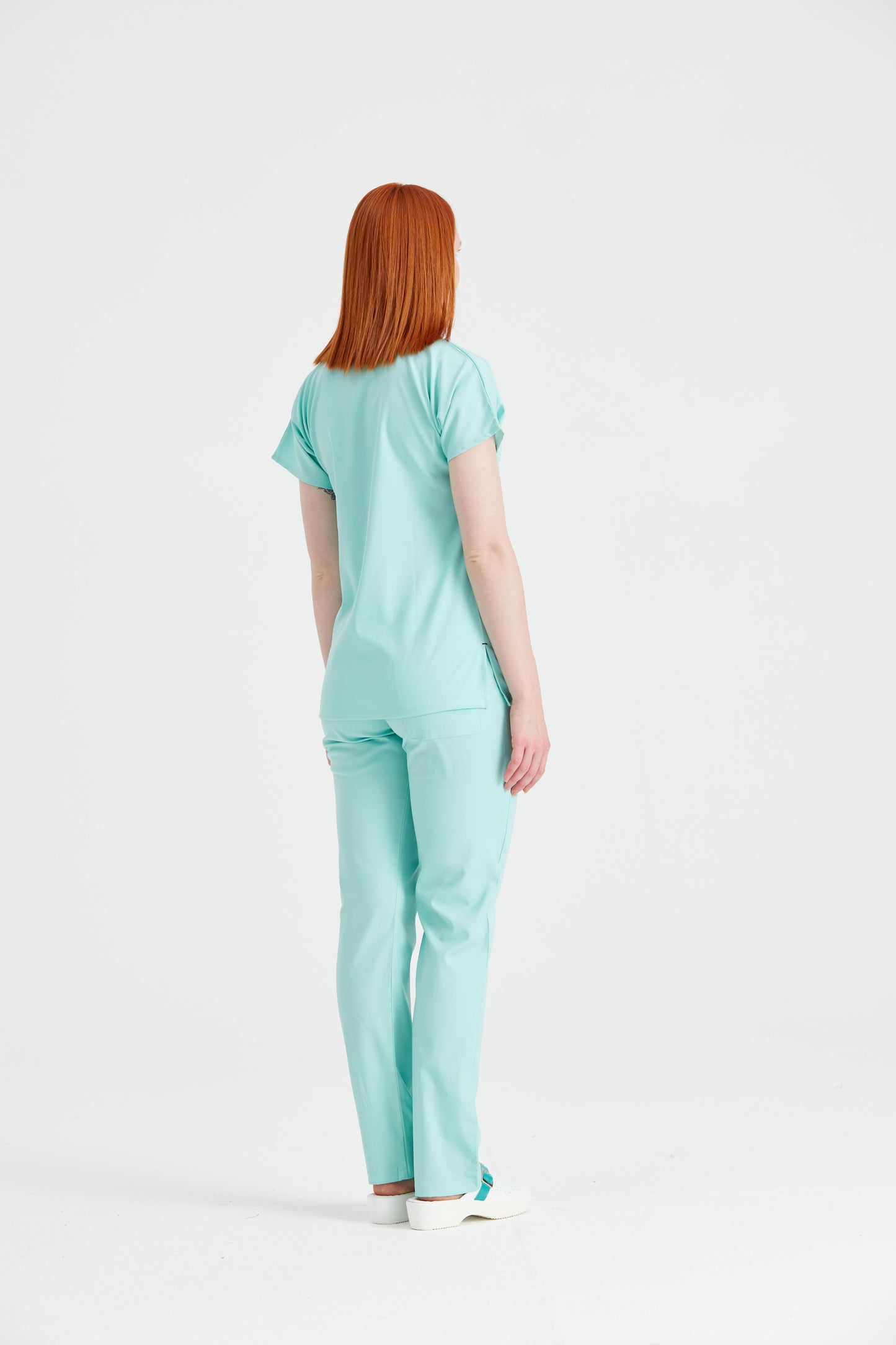 Costum Medical Verde Menta, Pentru Femei - Mint - Model Classic