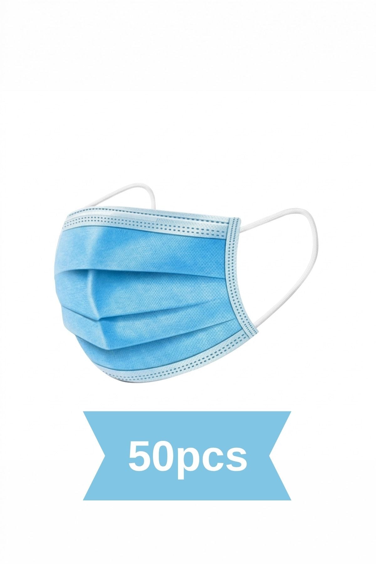 Set 50 Masti Protectie Unica Folosinta Albastre