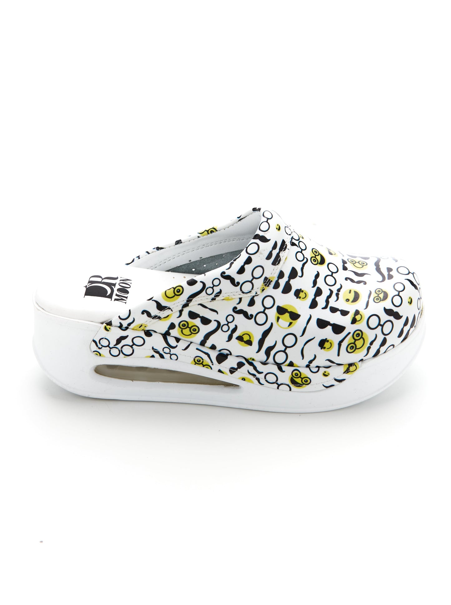 Saboti Medicali Ortopedici, Albi cu Imprimeu, Femei - Model Airmax Oflatmologic