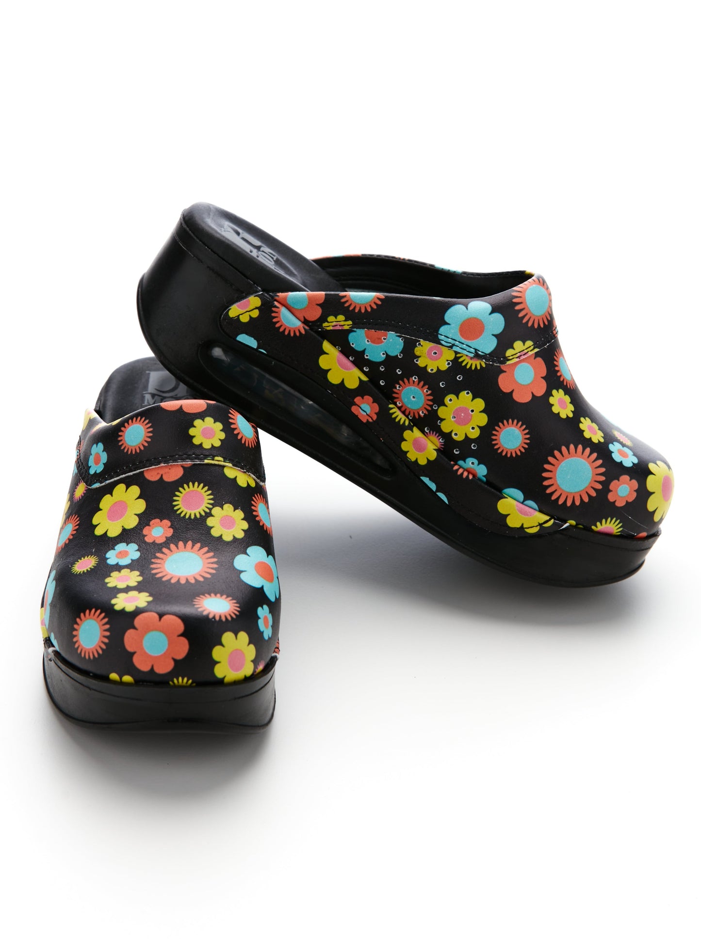 Saboti Medicali Ortopedici, Negru cu Imprimeu, Femei - Model Airmax Pop Art