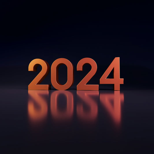 a number that is sitting on top of a table