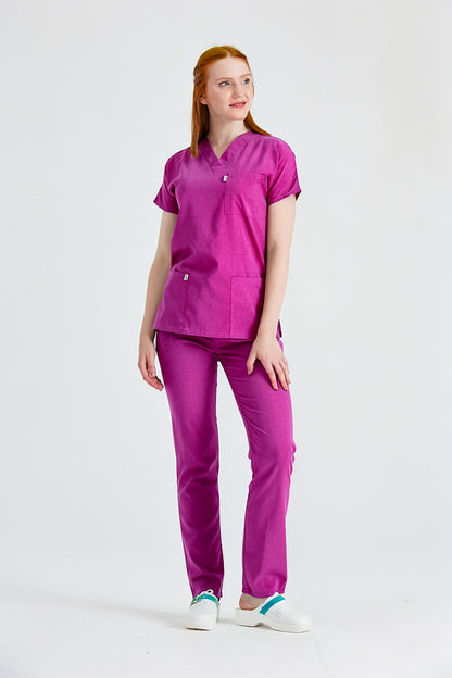 Costum Medical Elastan Magenta - Unisex - Model Classic Flex