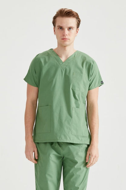 Costum Medical Verde Fistic, Barbati - Pistaccio - Model Classic