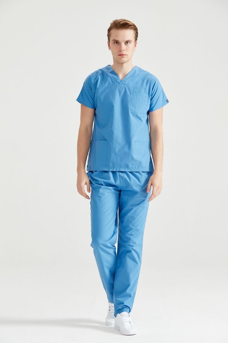 Parliament Elastane Medical Suit, Men - Parliament Blue - Classic Flex Model