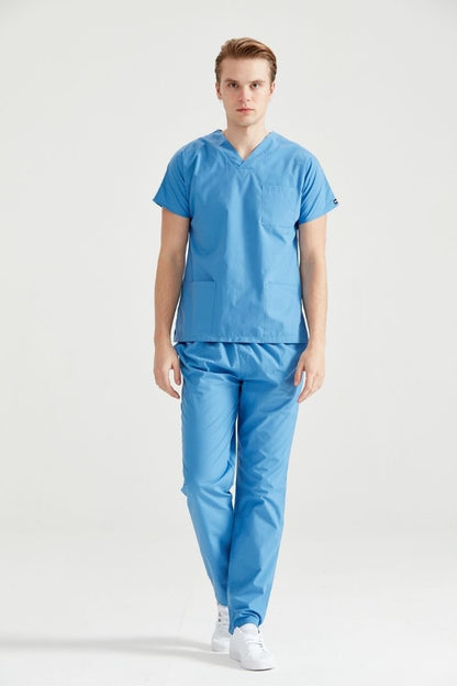 Parliament Elastane Medical Suit, Men - Parliament Blue - Classic Flex Model
