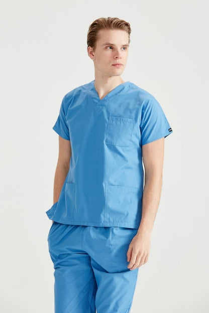 Parliament Elastane Medical Suit, Men - Parliament Blue - Classic Flex Model