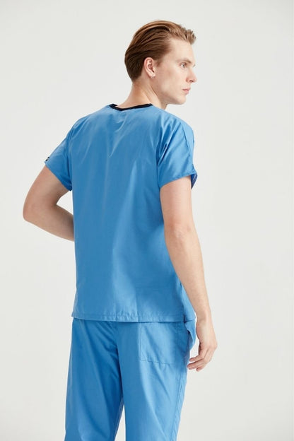 Parliament Elastane Medical Suit, Men - Parliament Blue - Classic Flex Model