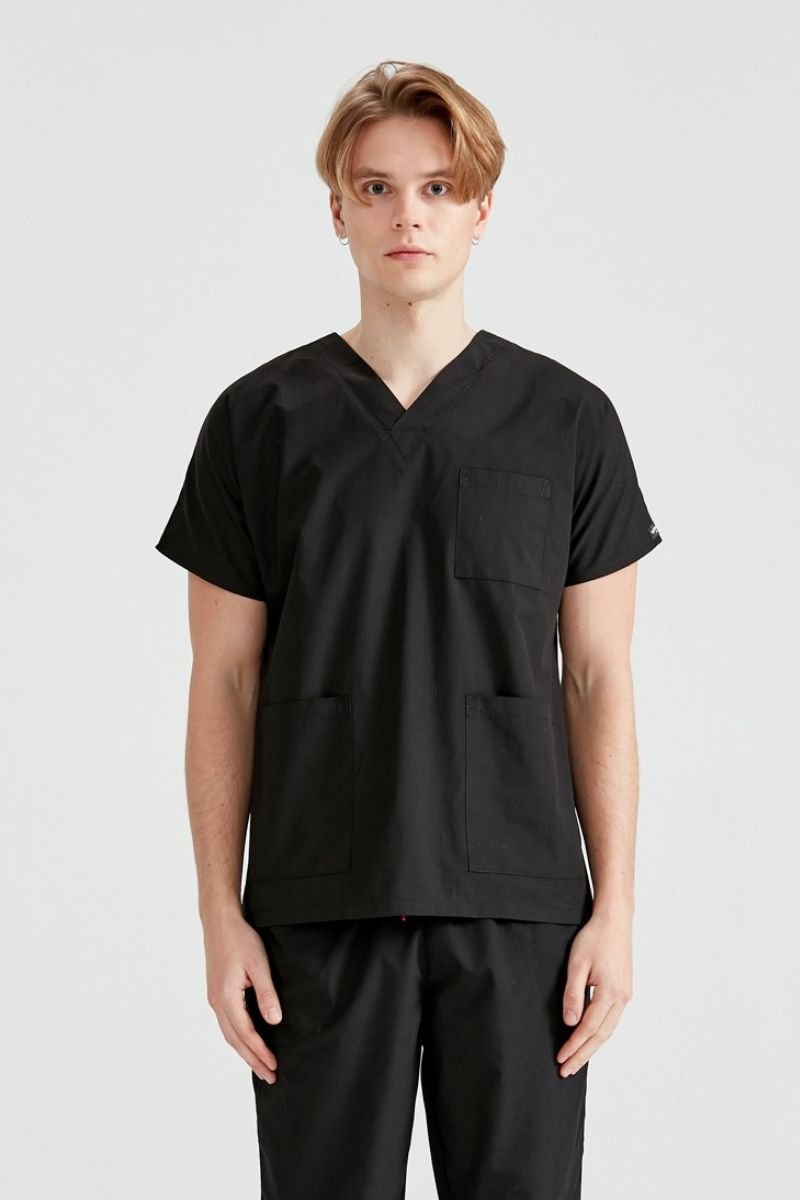 Black Elastane Medical Suit, Unisex - Black - Classic Flex Model
