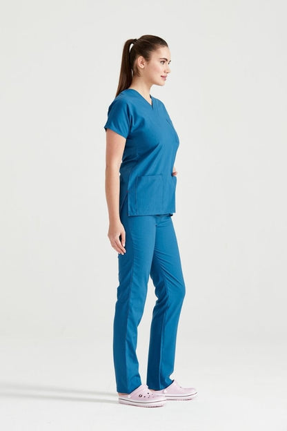 Elastane Medical Suit, Petrol Blue, For Women - Petrol - Classic Flex Model