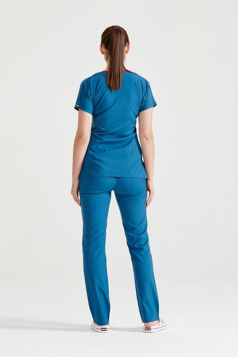 Elastane Medical Suit, Petrol Blue, For Women - Petrol - Classic Flex Model