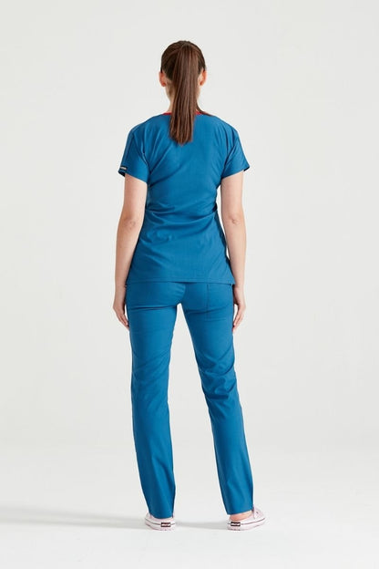 Elastane Medical Suit, Petrol Blue, For Women - Petrol - Classic Flex Model