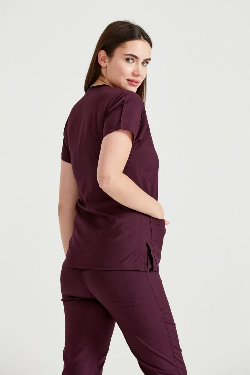 Grena Elastane Medical Suit, For Women - Cherry - Classic Flex Model
