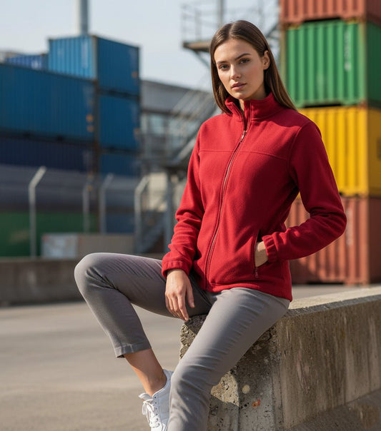 Jacheta polar cu fermoar  pentru dama bordo