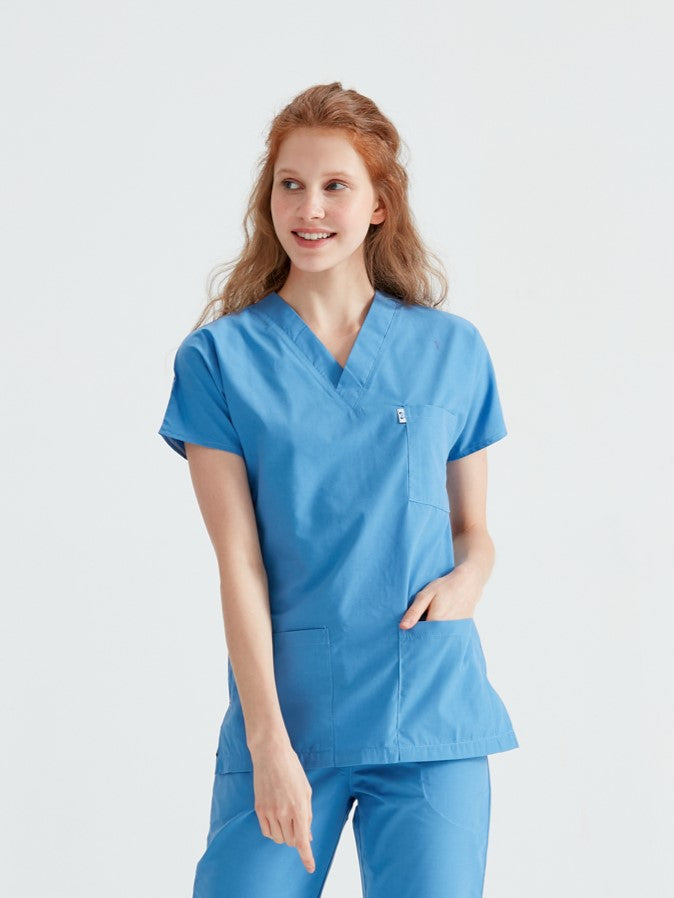 Blue Medical Suit, For Women - Parliament Blue - Classic Model