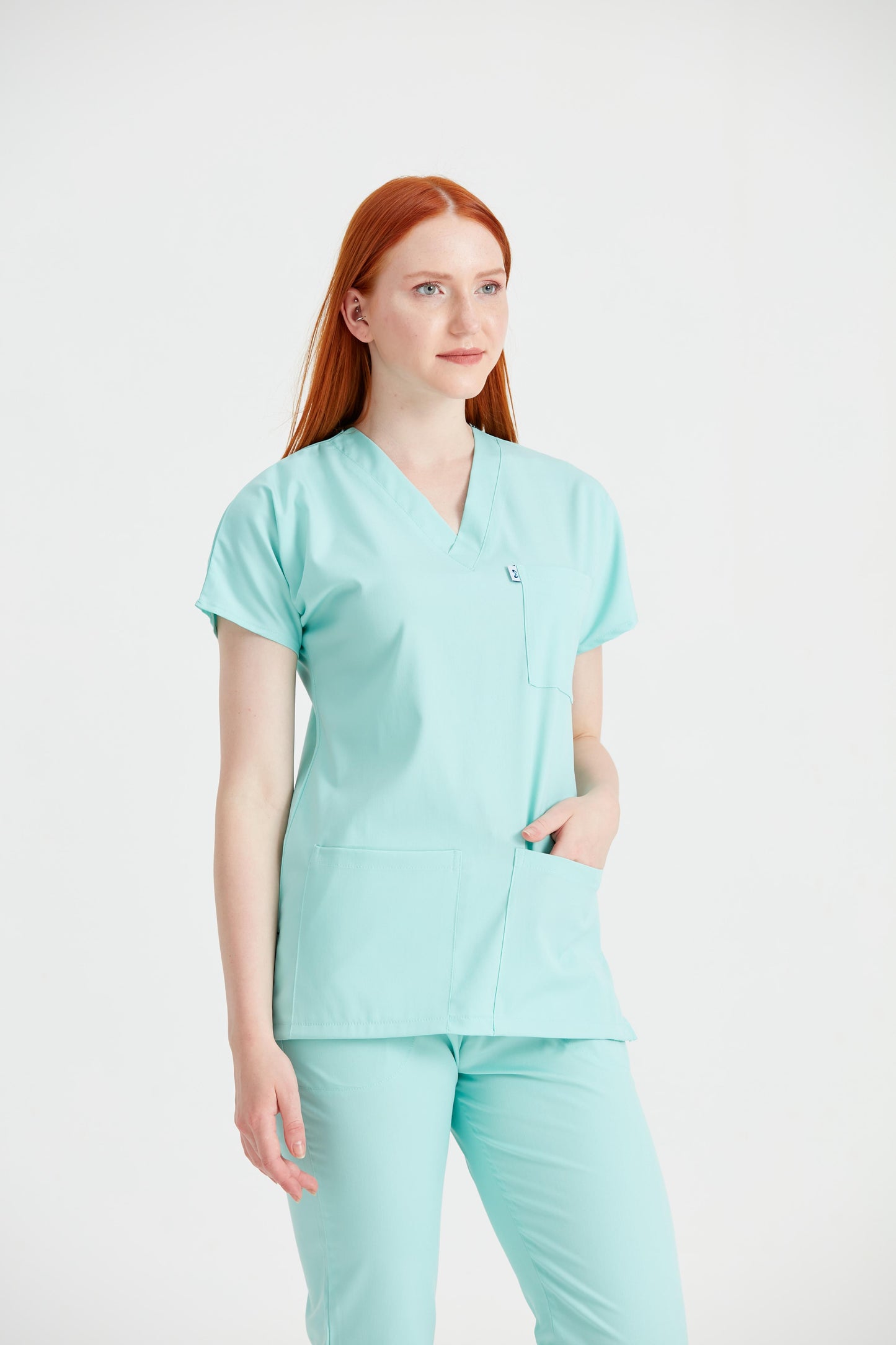Mint Green Medical Suit, For Women - Mint - Classic Model