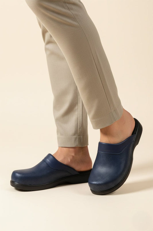 Saboti Medicinali Ortopedici Barbati - Model Confort Bluemarin