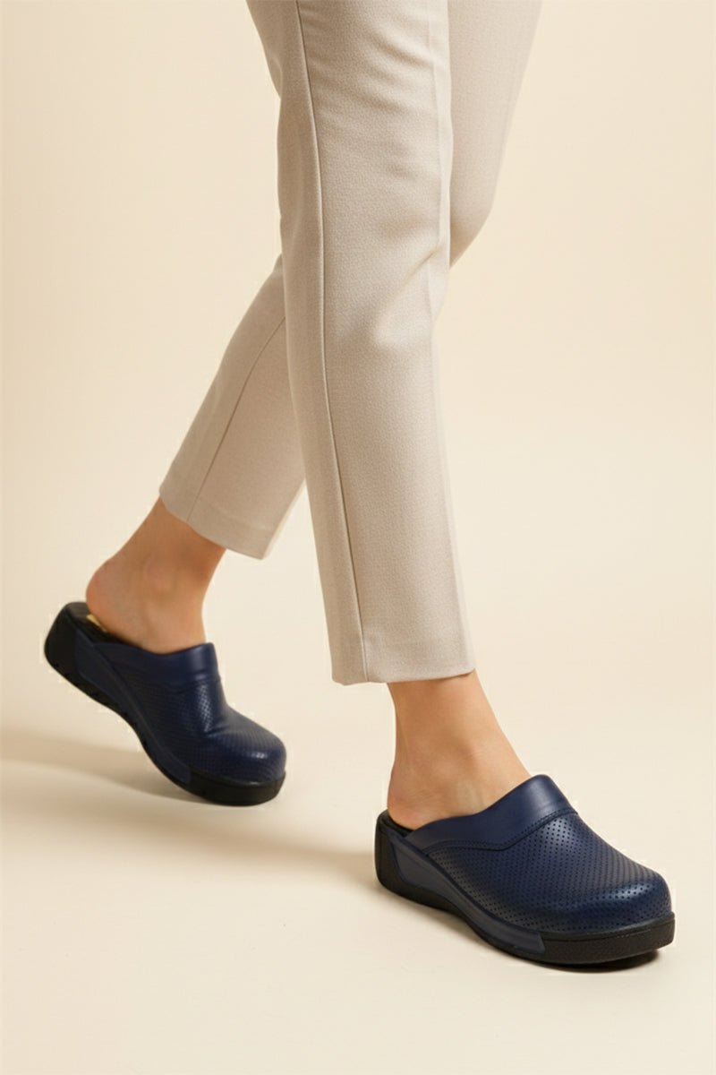 Saboti medicinali ortopedici femei - Model confort Bluemarin