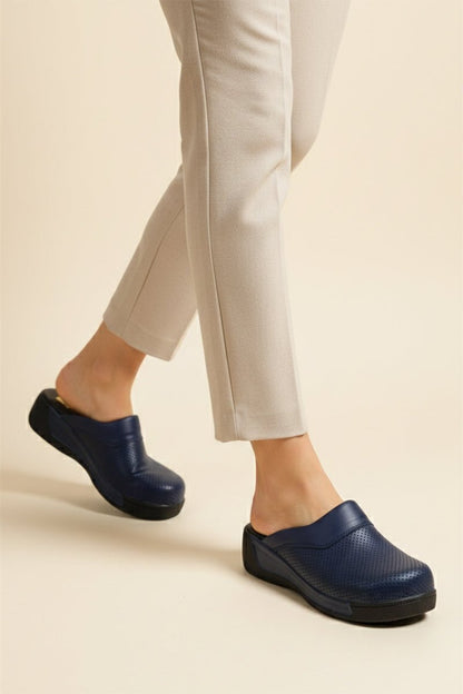 Saboti medicinali ortopedici femei - Model confort Bluemarin