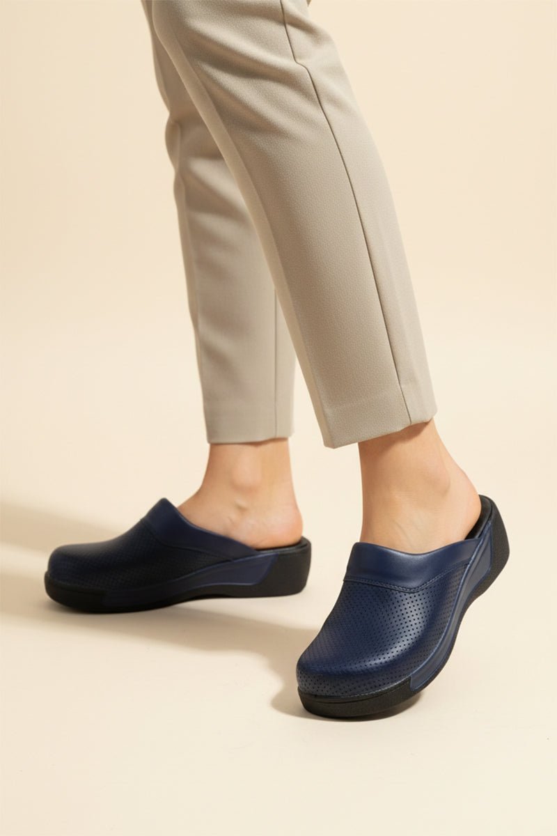 Saboti medicinali ortopedici femei - Model confort Bluemarin