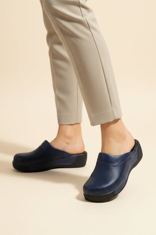 Saboti medicinali ortopedici femei - Model confort Bluemarin