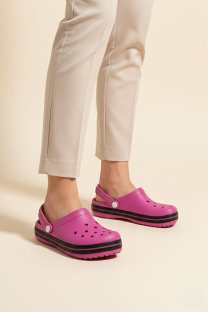 Saboti Medicali tip Crocs Ortopedici, Pink, Unisex