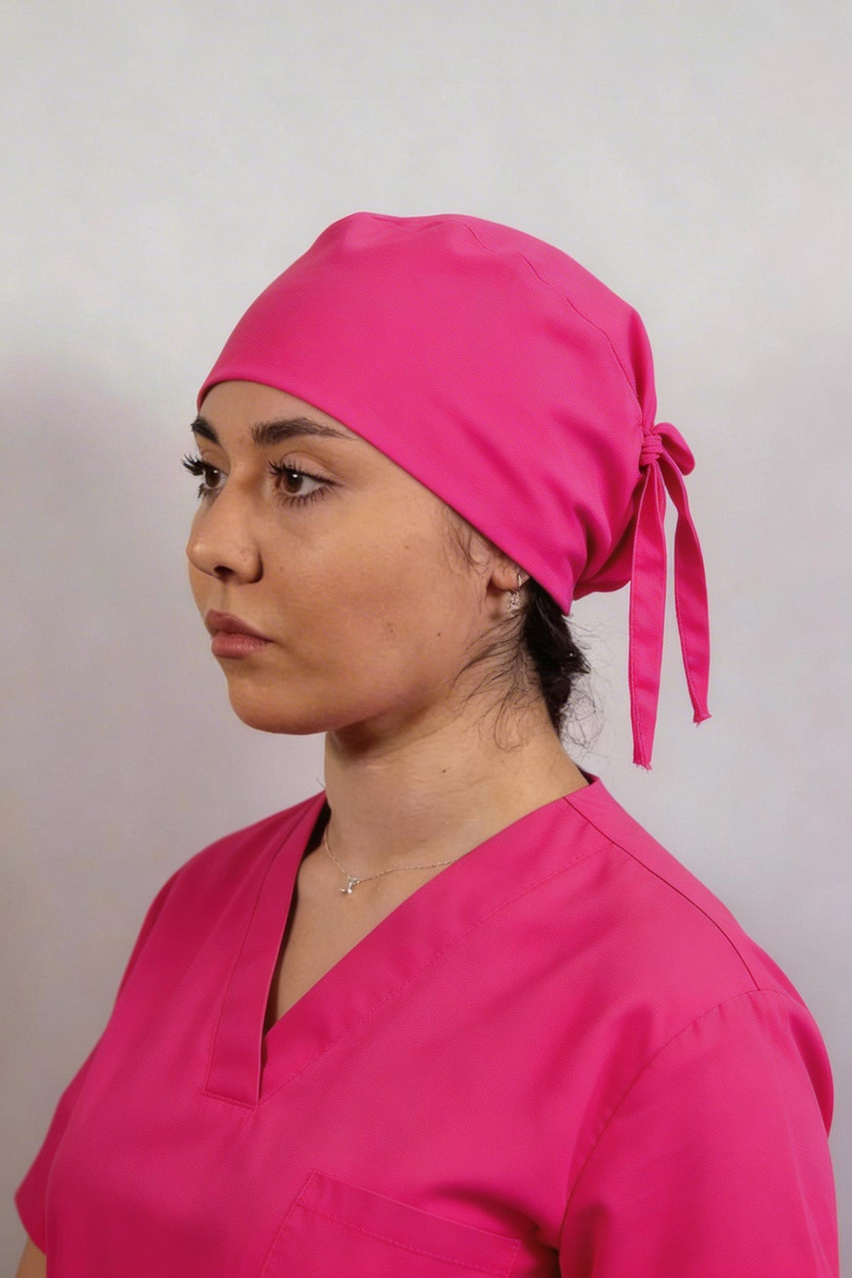 Boneta medicala roz fuchsia unisex