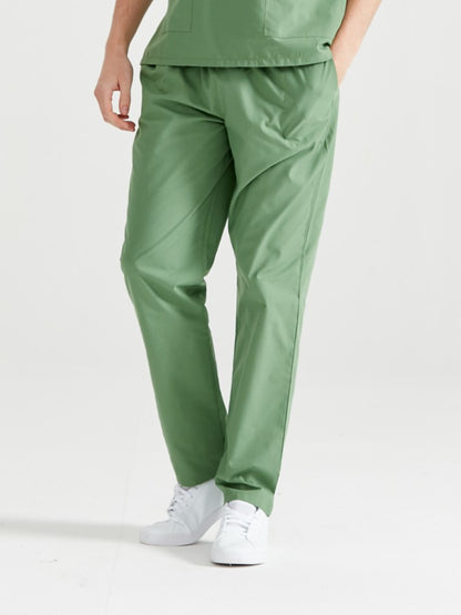 Green medical pants, unisex - Pistaccio