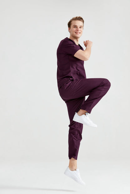 Grena Elastane Medical Suit, For Men - Sour Cherry - Classic Flex Model