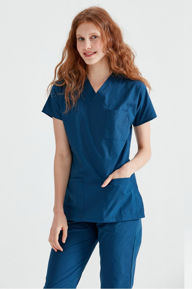 Indigo Blue Medical Suit, For Women - Classic Model