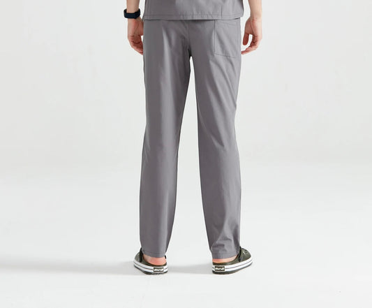 Gray medical trousers, unisex - Grey