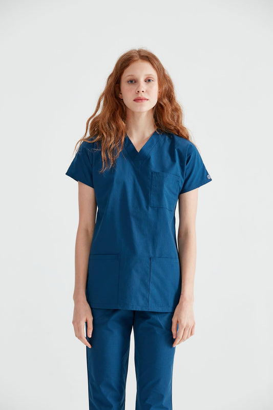 Indigo Blue Medical Suit, For Women - Classic Model