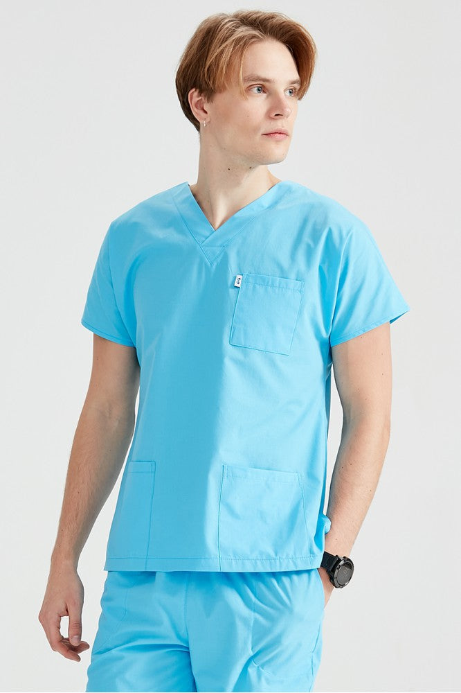 Costum Medical Turquoise, Pentru Barbati - Model Classic