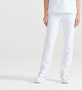 Pantaloni medicali albi, unisex - Absolut White